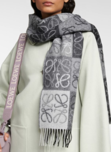 Loewe Designer Winter scarves.