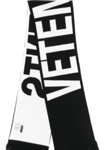 Vetements Exclusive street style scarves.