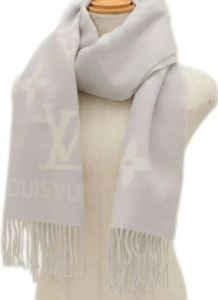 Louis Vuitton Cashmere scarves Staple in Luxury.