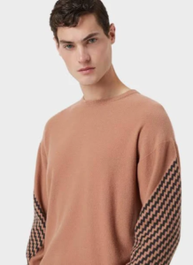 Armani trends meets cashmere street style.