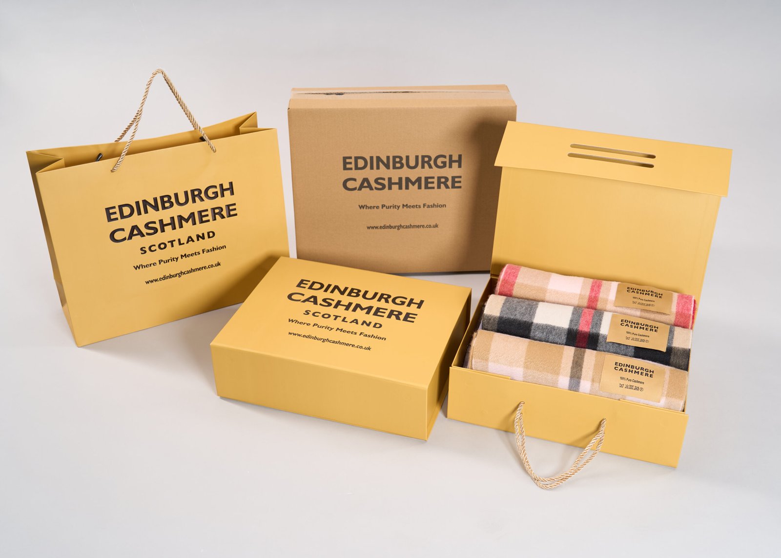 edinburgh cashmere gift